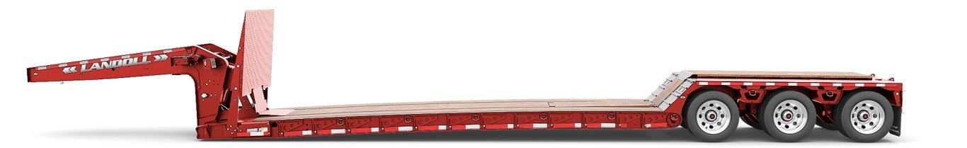 Landoll 855 DETACHABLE TRAILER RED