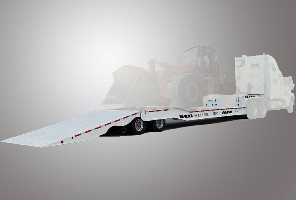 Landoll 930E TRAVELING TAIL TRAILER BLACK