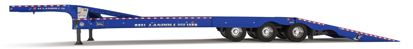 Landoll 950E TRAVELING TAIL TRAILER SAPPHIRE BLUE