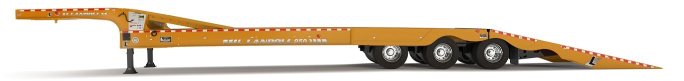 Landoll 950E TRAVELING TAIL TRAILER YELLOW