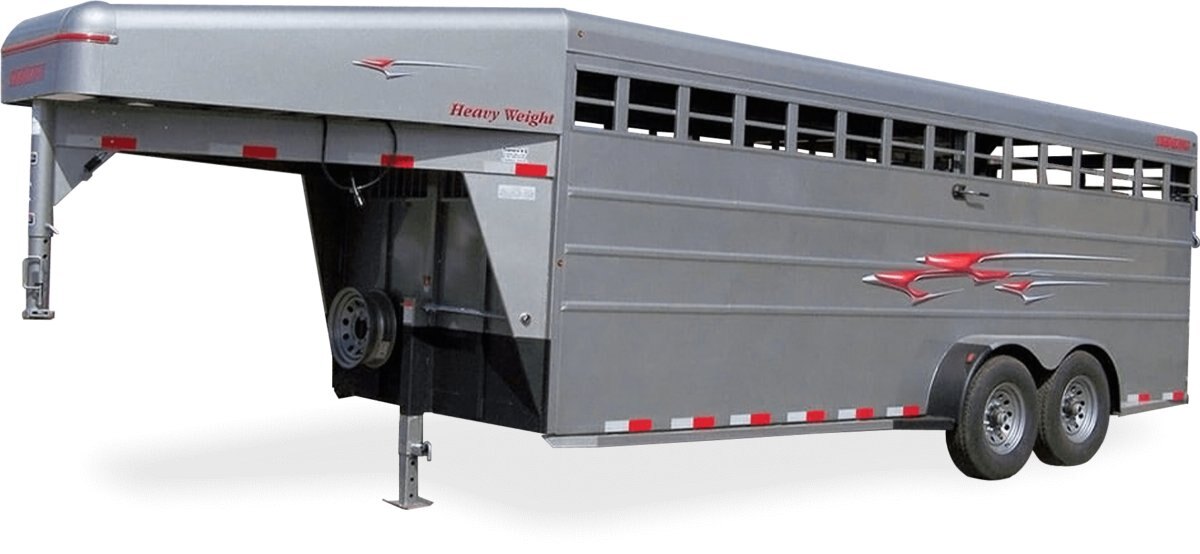 Landoll OUTSIDE SKIN GOOSENECK LIVESTOCK TRAILER