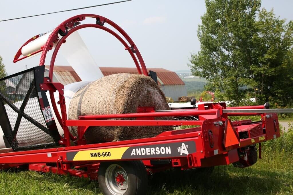 Anderson NWS720 Inline Round Bale Wrapper