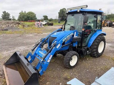 2018 NEW HOLLAND BOOMER 40 TRACTOR & LOADER