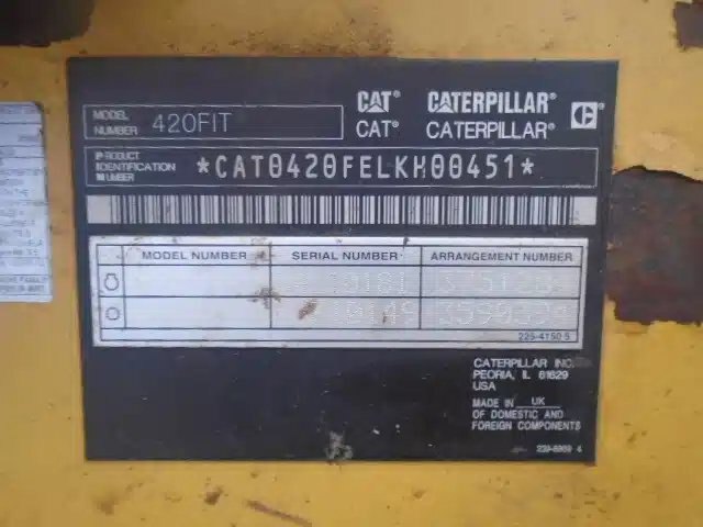 2014 Caterpillar 420F IT