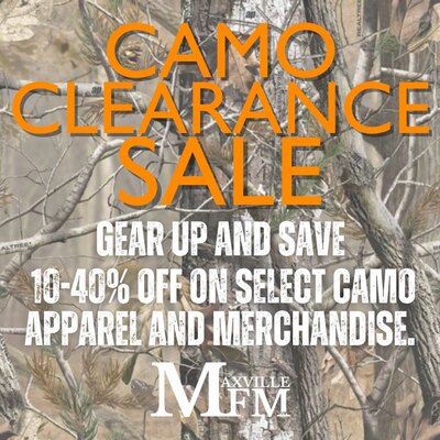 Orange New Holland Camo Cap