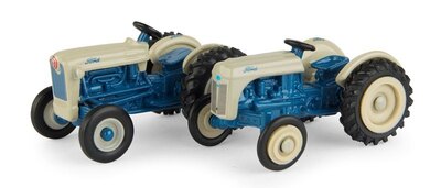 ERT13942 - 1/64 Ford 8N & Jubilee Blue/Gray Tractors