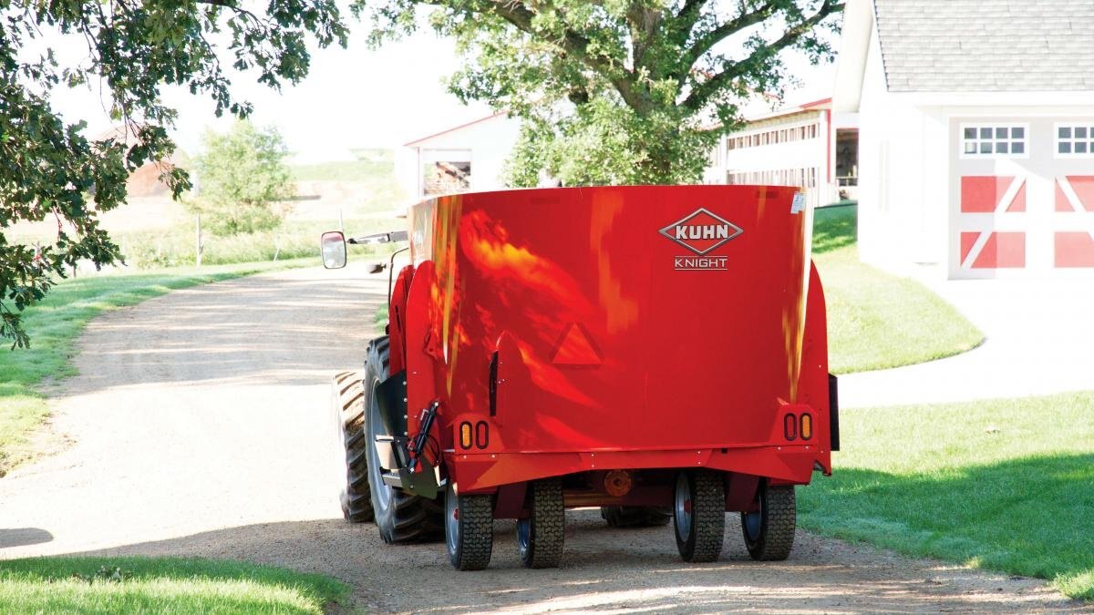 Kuhn VSL 242 TRAILER (FRONT|SIDE)