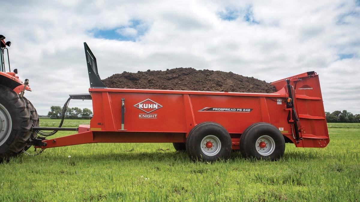 Kuhn PS 235 TRAILER HORIZONTAL/VERTICAL