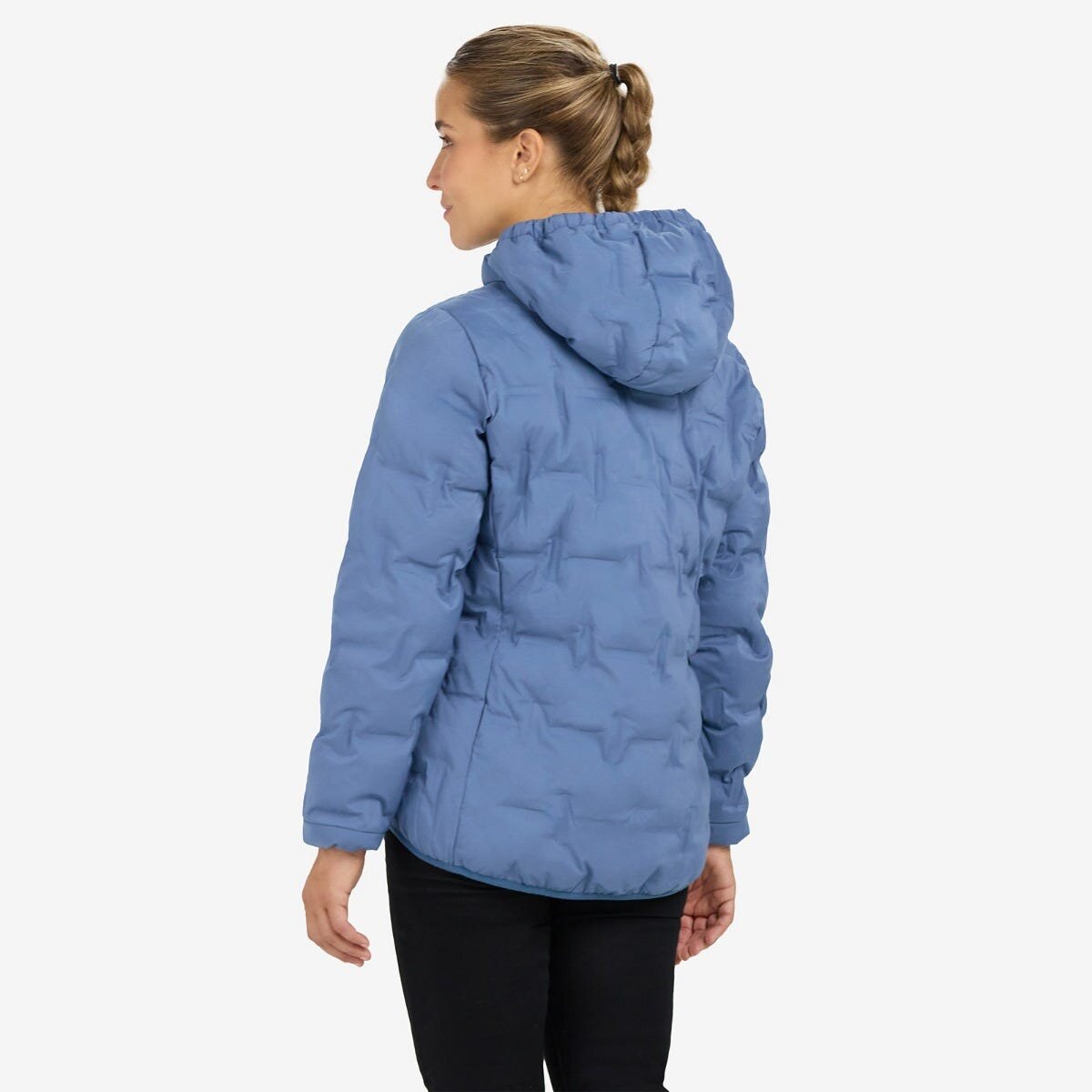 Women's Puffer Jacket L Denim Blue