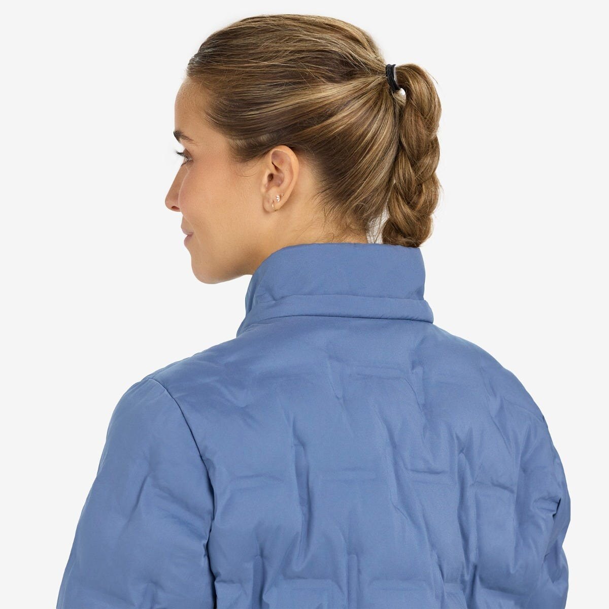 Women's Puffer Jacket L Denim Blue