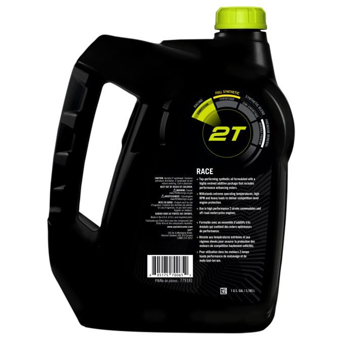 2T Racing Synthetic Oil 1 US gal.