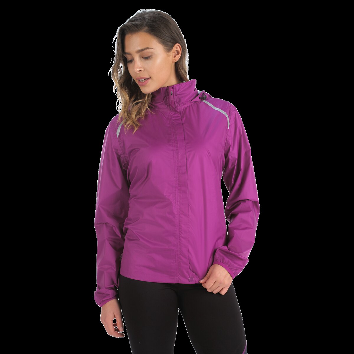 Women's Windproof Jacket M Violet