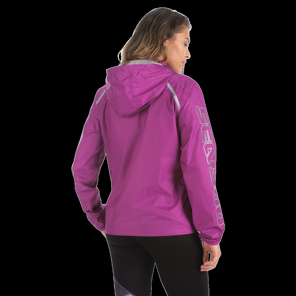 Women's Windproof Jacket M Violet