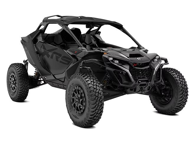 2025 Can-Am Maverick R X RS with Smart-Shox Triple Black