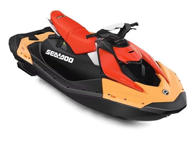 2027 Sea Doo Spark for 3 1000 ACE™ 90 Sunrise Orange / Dragon Red