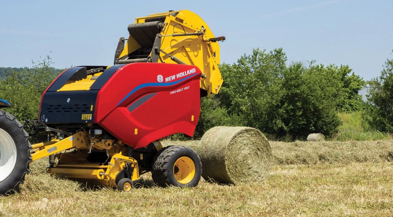 New Holland Pro Belt™ Round Balers Pro Belt™ 450 SuperFeed™