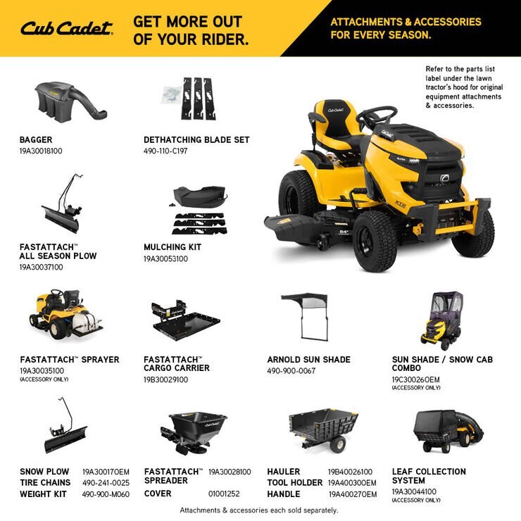 Cub Cadet XT2 GX54 D