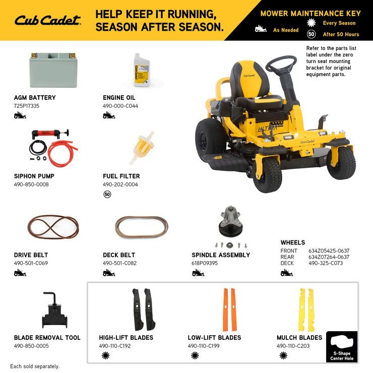 Cub Cadet ZTS1 46