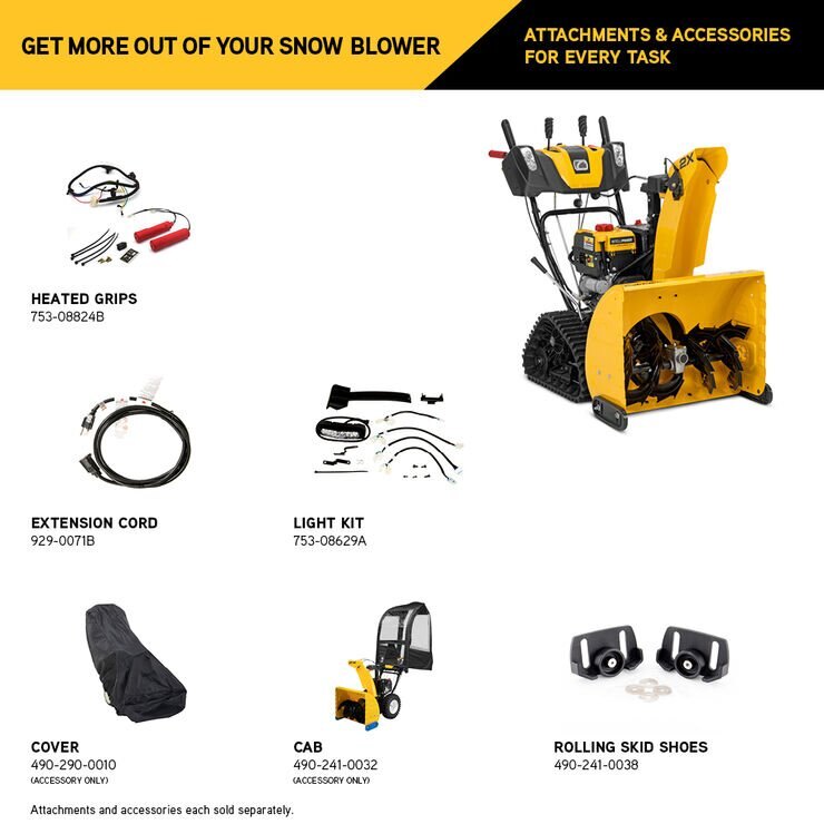 Cub Cadet 2X™ 26 TRAC IntelliPOWER® Snow Blower