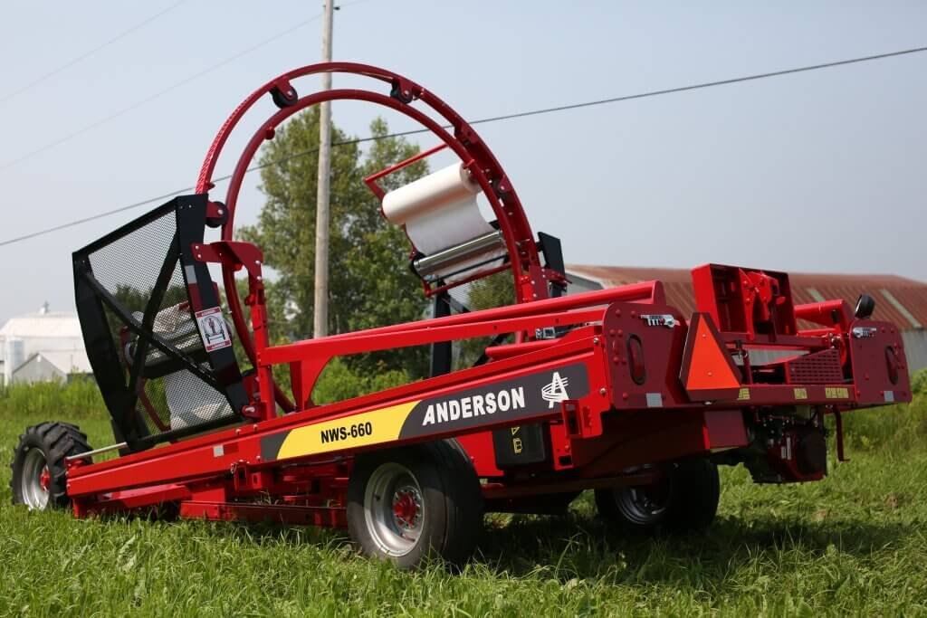 Anderson NWS720 Inline Round Bale Wrapper