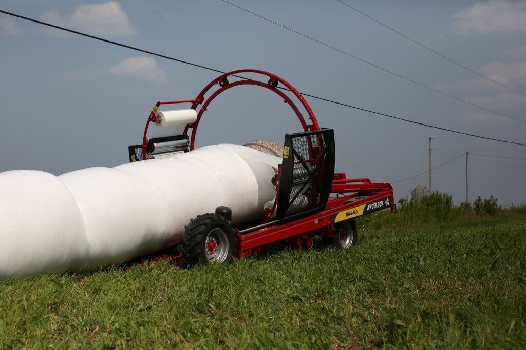 Anderson NWS720 Inline Round Bale Wrapper