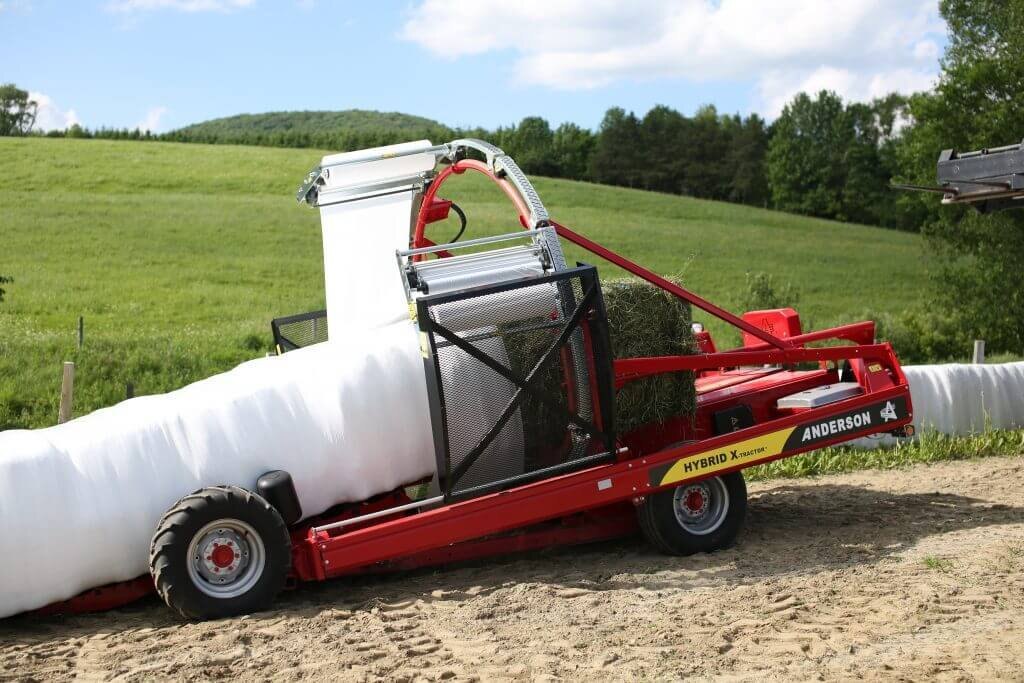 Anderson HYBRID X Inline Round Bale Wrapper