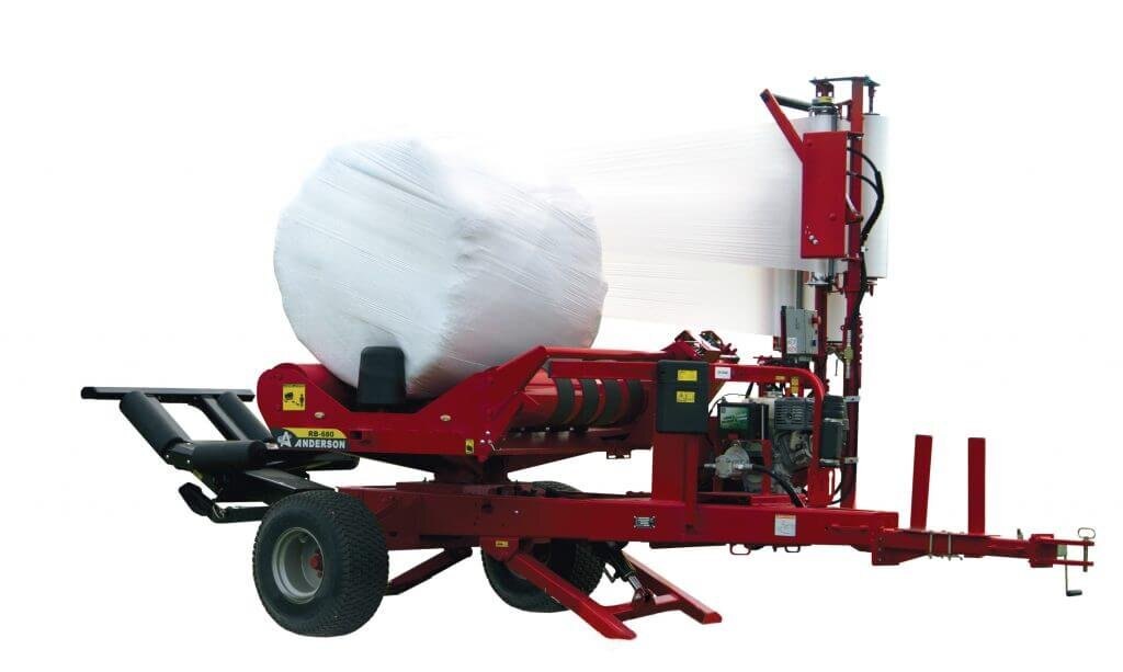 Anderson 680HS Single Round Bale Wrapper