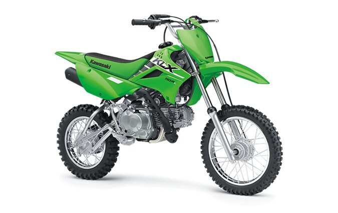 2025 Kawasaki KLX110R L Lime Green