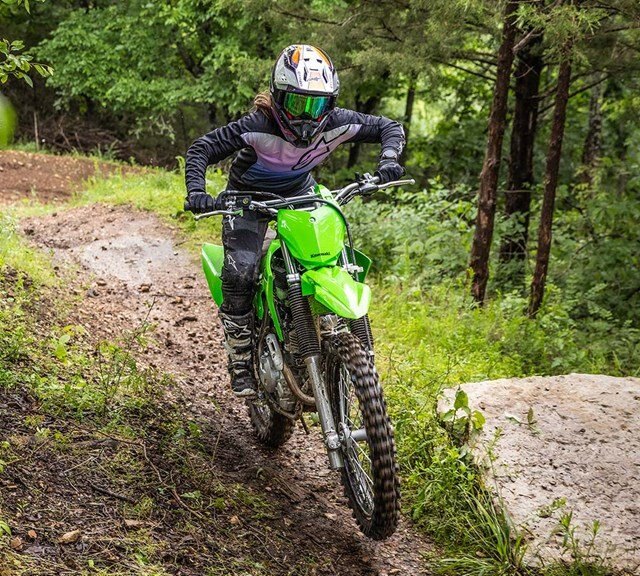 2025 Kawasaki KLX230R Lime Green