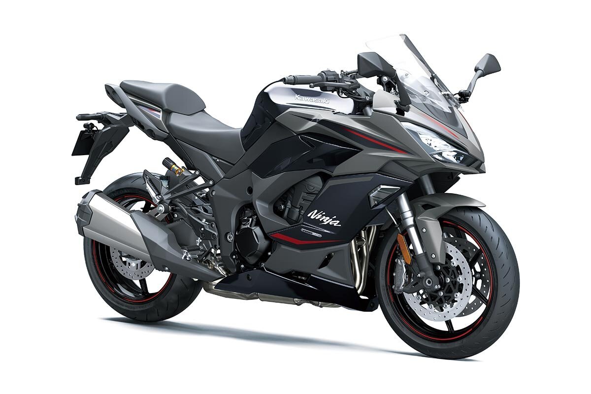 2025 Kawasaki NINJA 1100SX SE Metallic Matte Graphene Steel Gray / Metallic Diablo Black