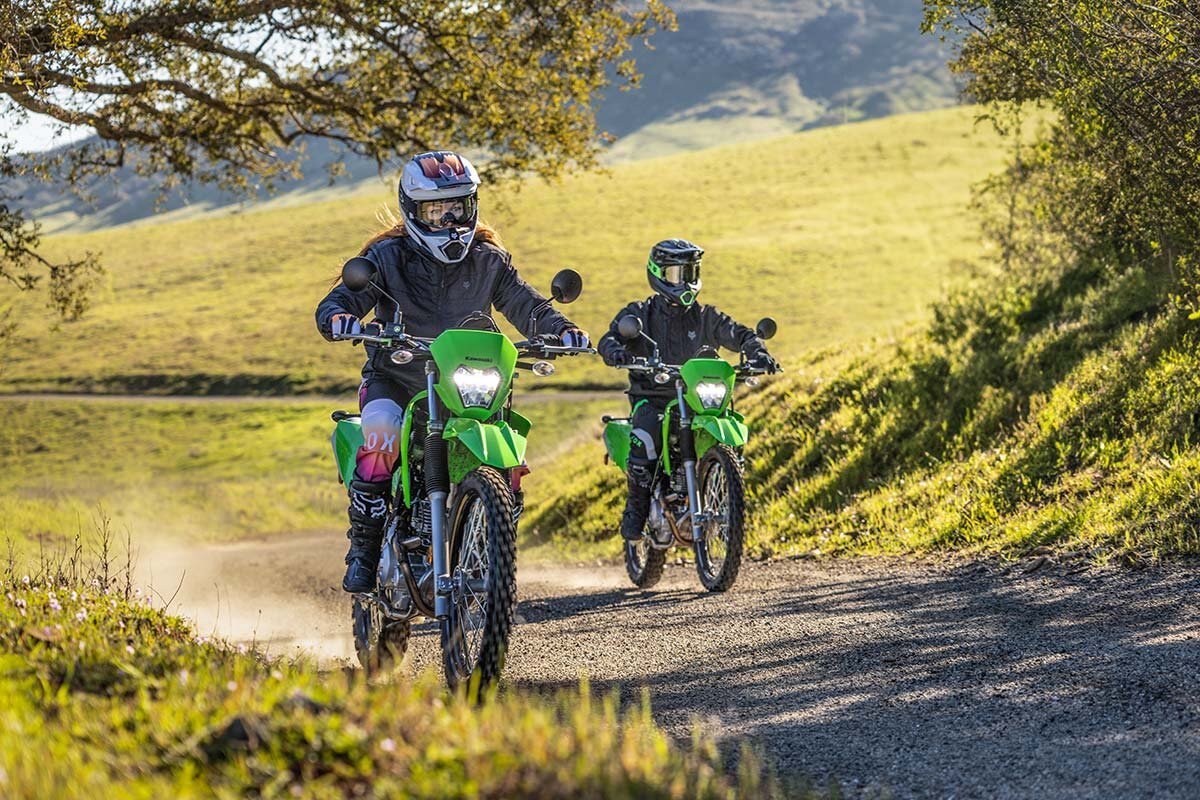 2025 Kawasaki KLX230 Lime Green