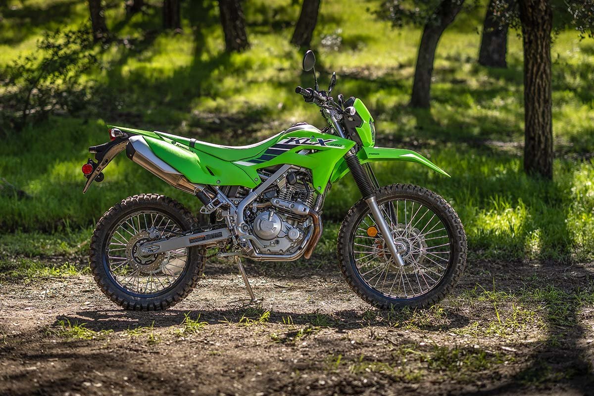 2025 Kawasaki KLX230 S Lime Green