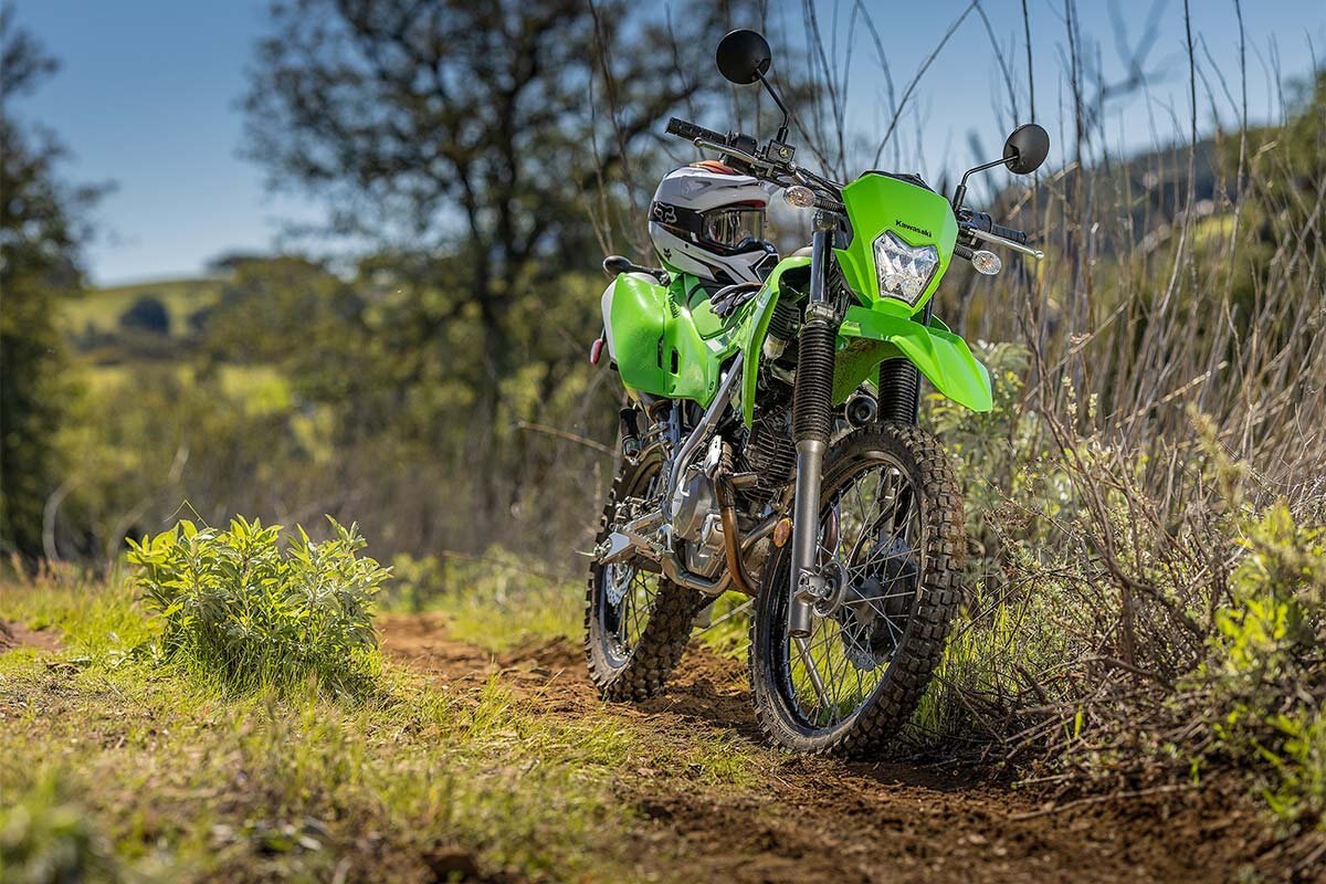 2025 Kawasaki KLX230 S Lime Green