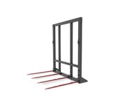 HLA Four Prong Bale Spear w/ Rigid Frame