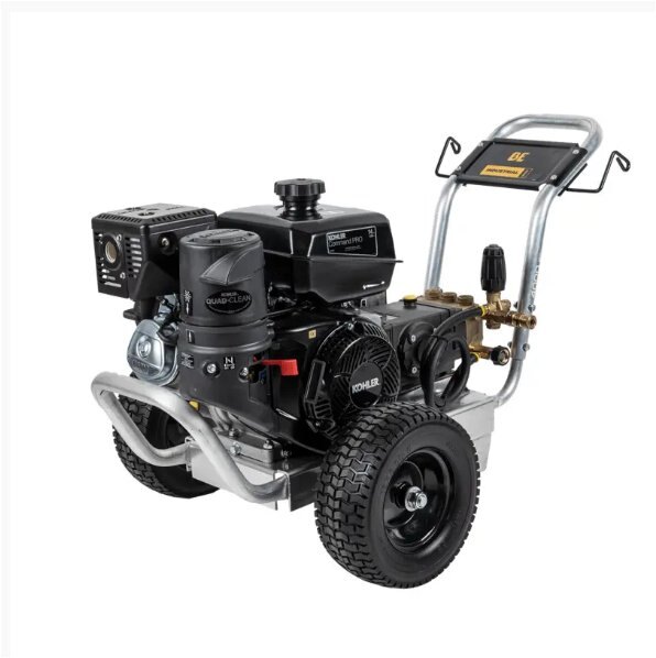 BE Power 4,000 PSI - 4.0 GPM Gas Pressure Washer with Kohler CH440 Engine and AR Triplex Pump