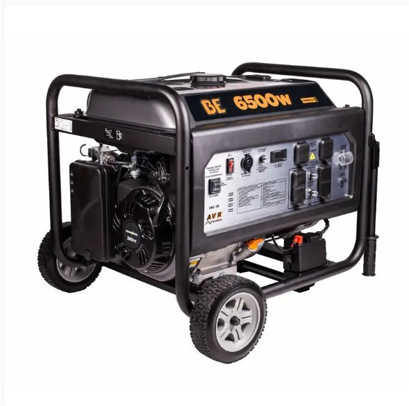 BE Power 6,500 Watt Electric Start Generator