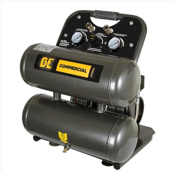 BE Power 2.8 CFM @ 90 PSI Electric Air Compressor with 1.0 HP Motor