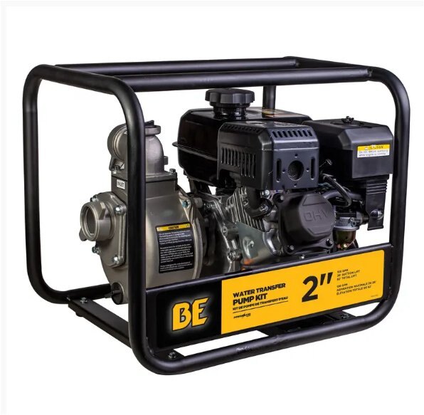 BE Power 2 High-Pressure Water Transfer Pump with Powerease 225 Engine