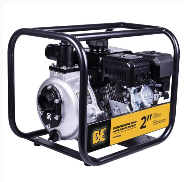 BE Power 2 High-Pressure Water Transfer Pump with Powerease 225 Engine