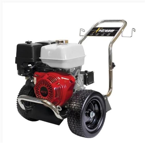 BE Power 4,000 PSI - 4.0 GPM GAS PRESSURE WASHER WITH HONDA GX390 ENGINE AND AR TRIPLEX PUMP