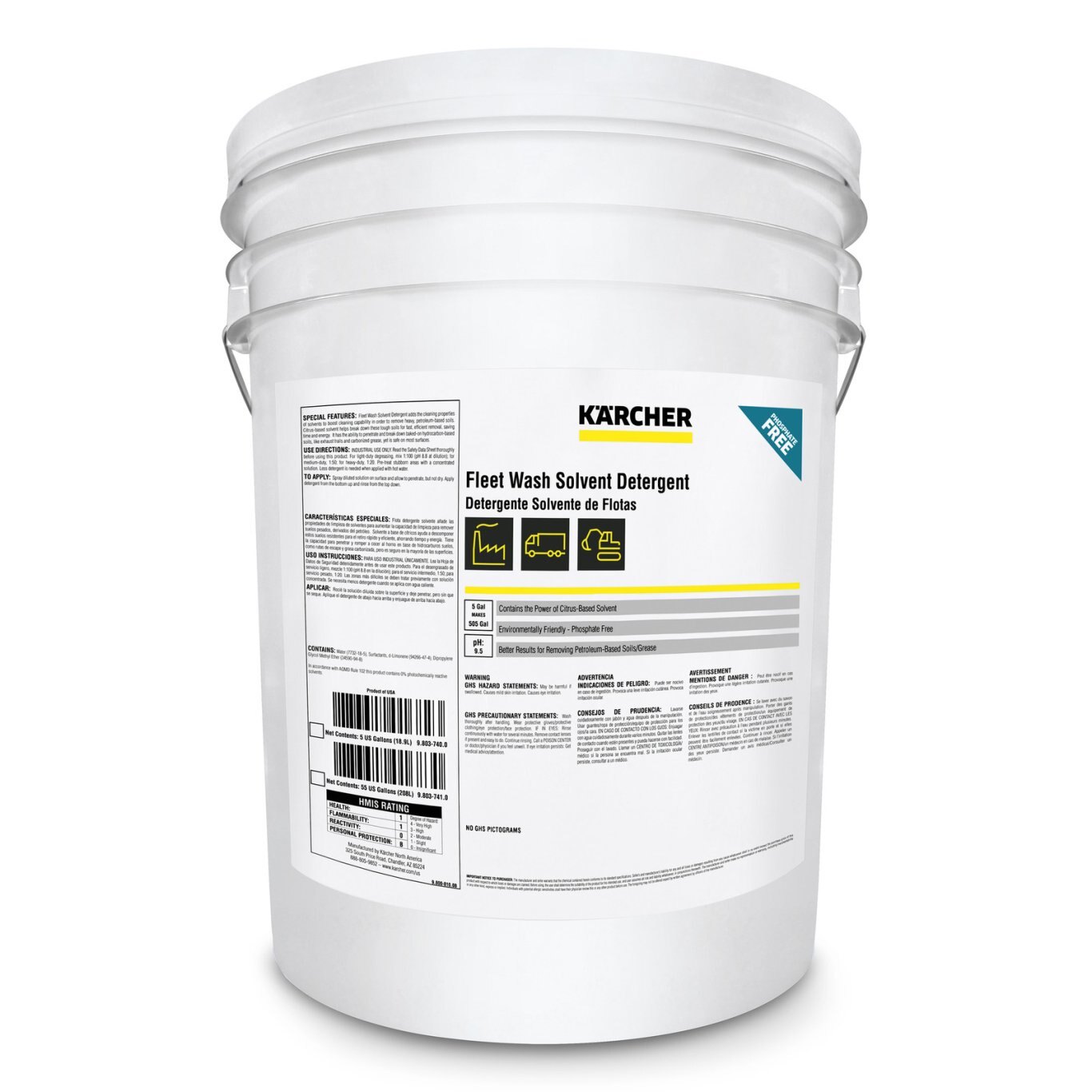 Karcher Fleet Wash Solvent Detergent