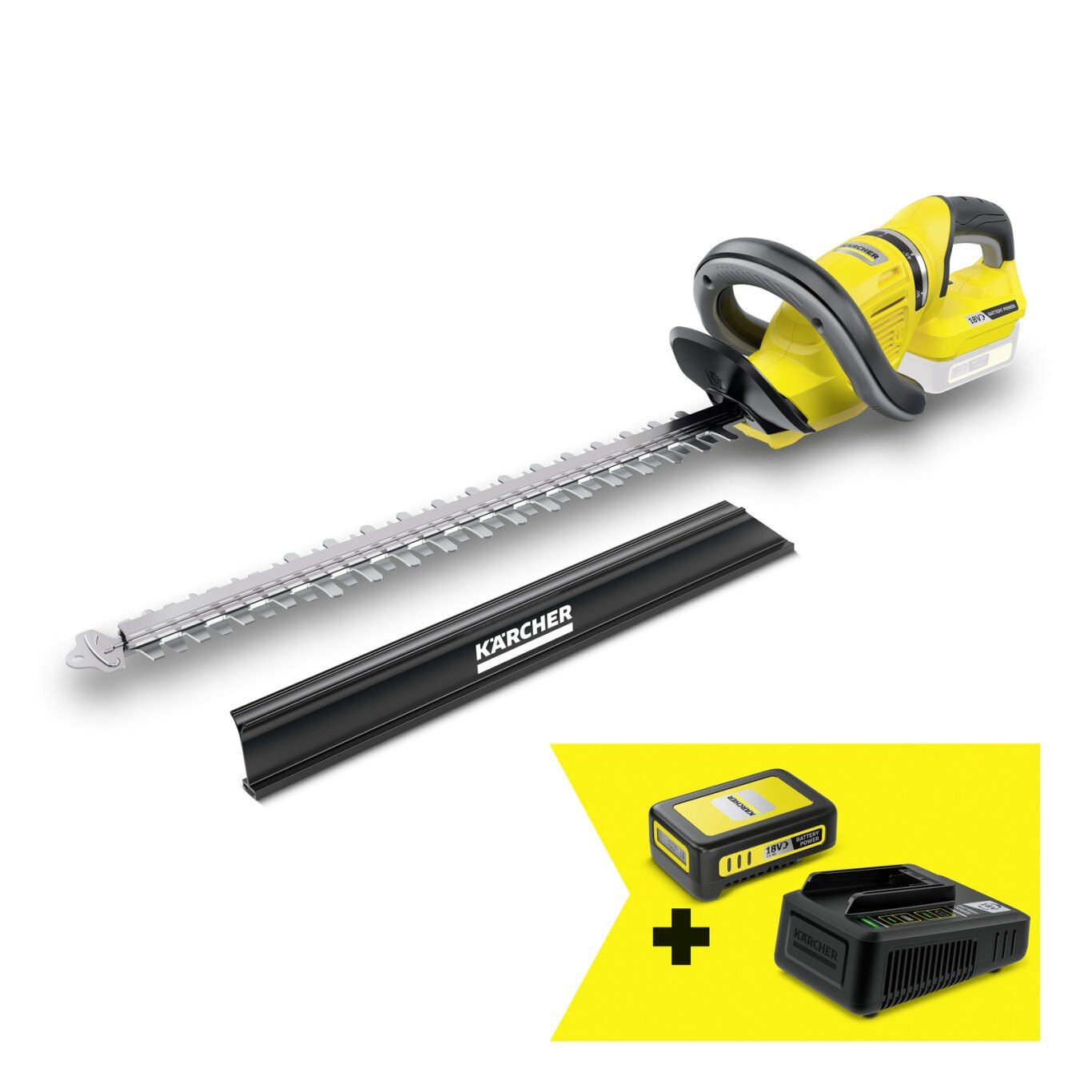 Karcher HGE 18 45 Hedge Trimmer Set