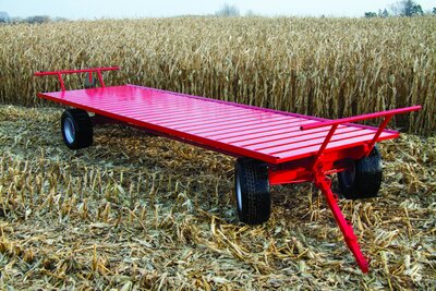 Creekbank Welding Steel Board Floor Flat Rack