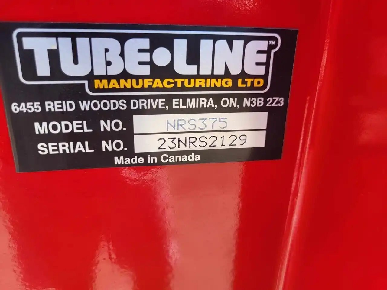 2023 Tube Line NRS375