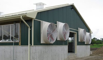 Sun-North  Cross Flow Ventilation