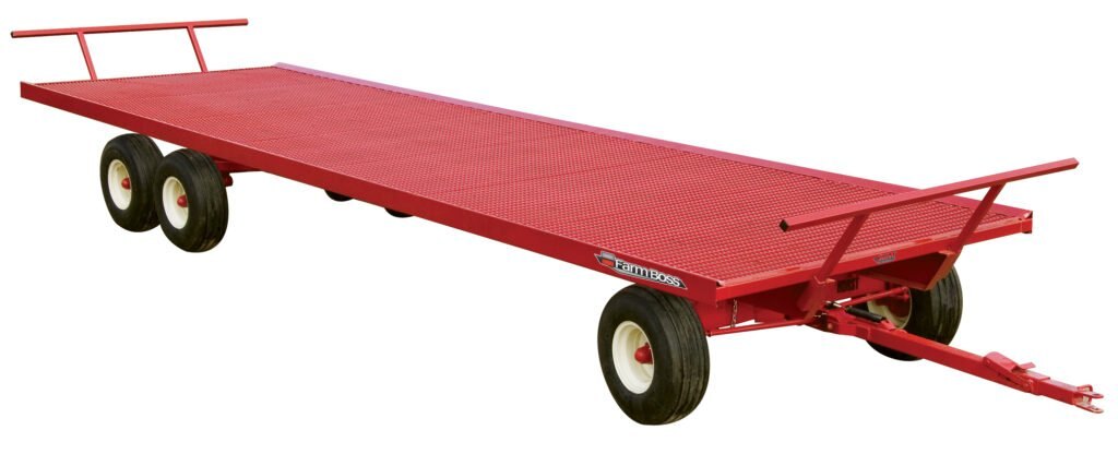 JBM Farm Boss Flat Rack with 4 Wheel Wagon