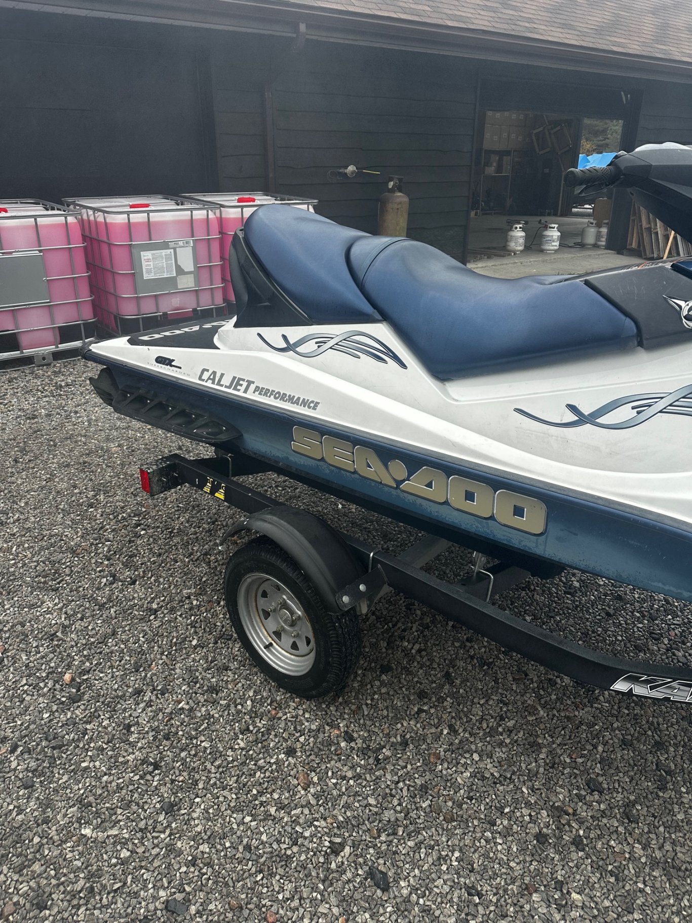 2005 Sea Doo GTX Supercharged W/ Karavan Trailer