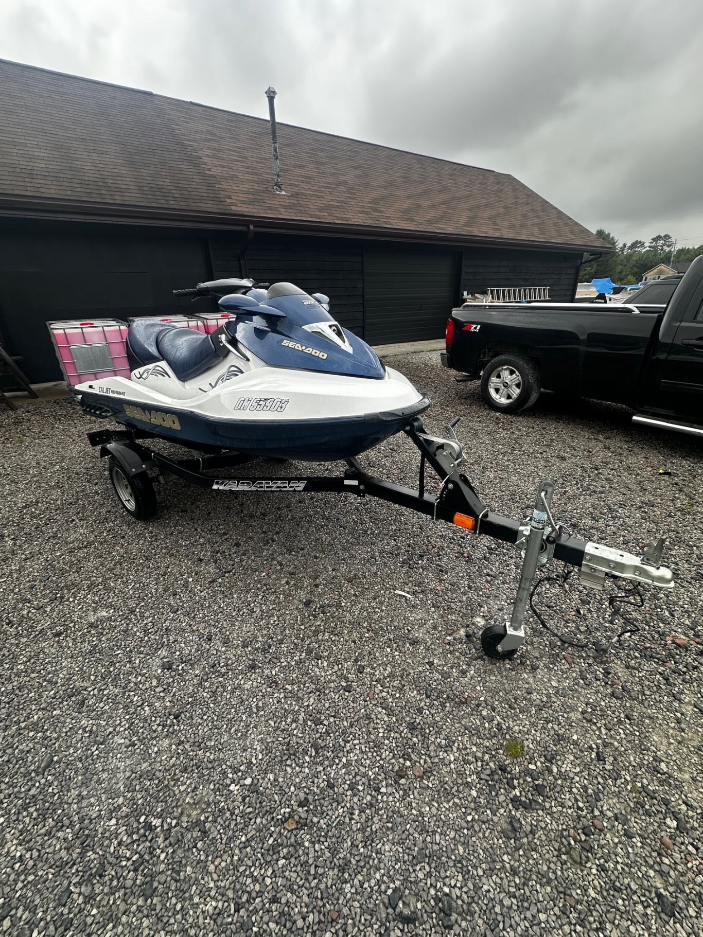 2005 Sea Doo GTX Supercharged W/ Karavan Trailer