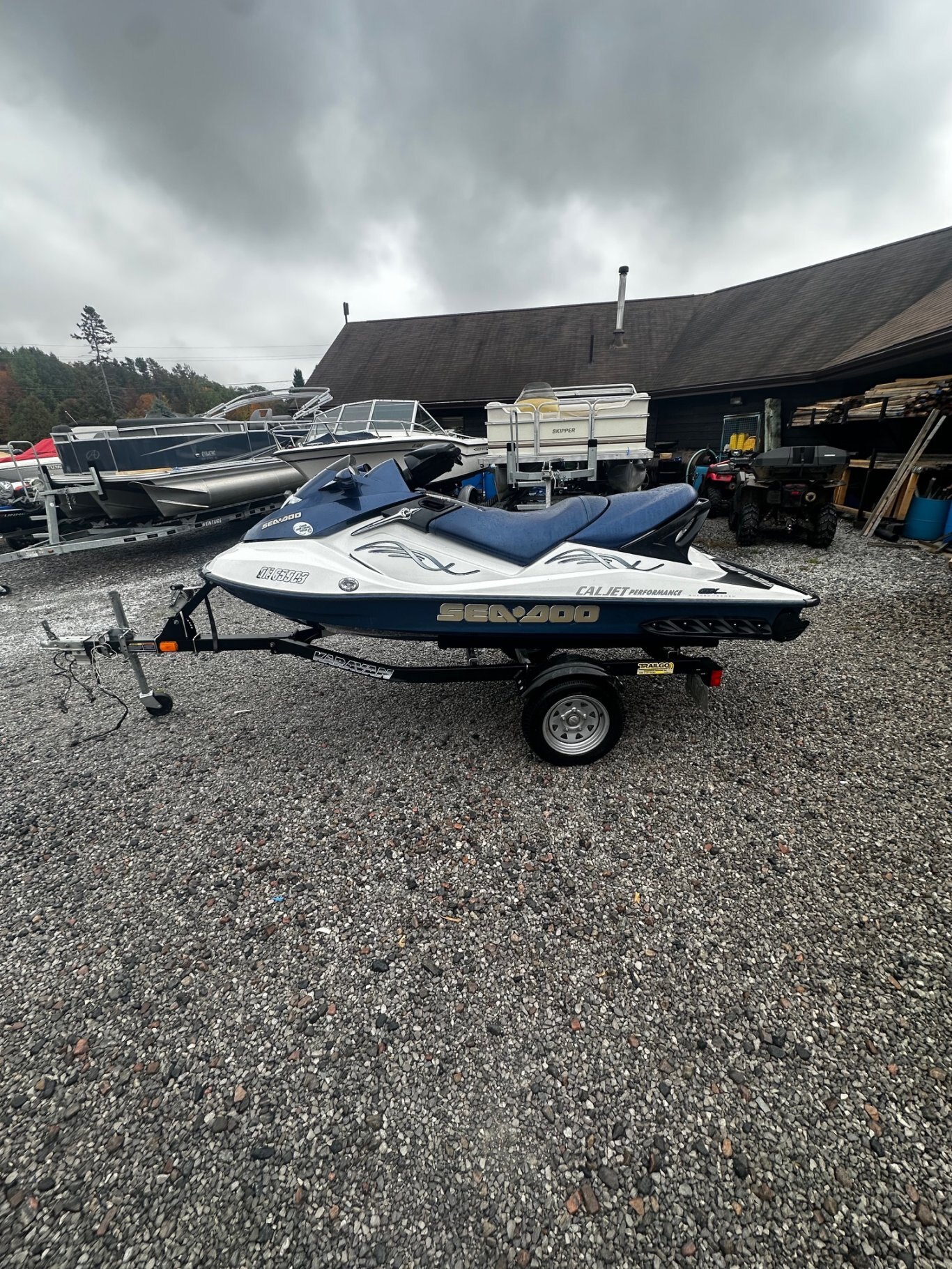 2005 Sea Doo GTX Supercharged W/ Karavan Trailer