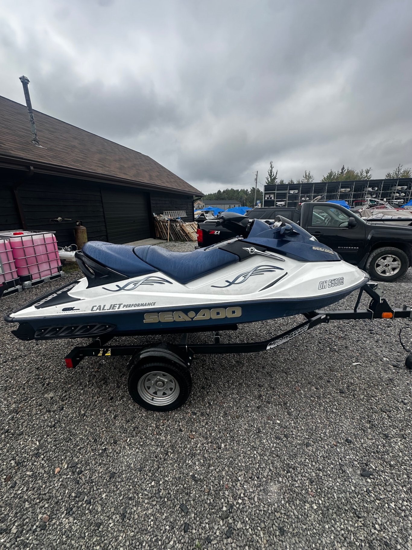2005 Sea Doo GTX Supercharged W/ Karavan Trailer